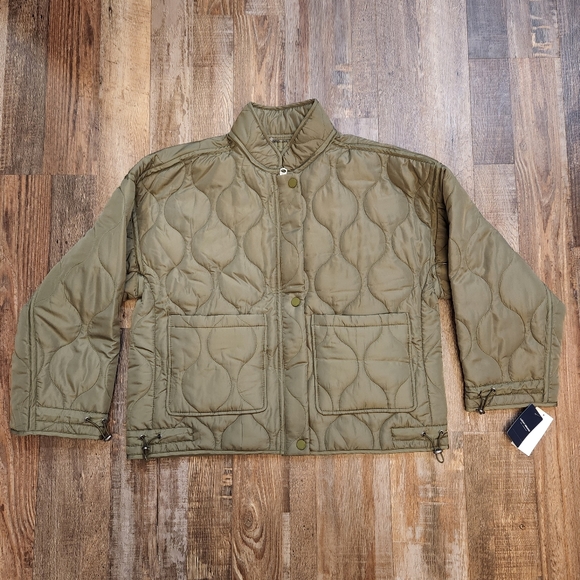 Lucky Brand Jackets & Blazers - Lucky Brand Sage Green Quilted Jacket NWT